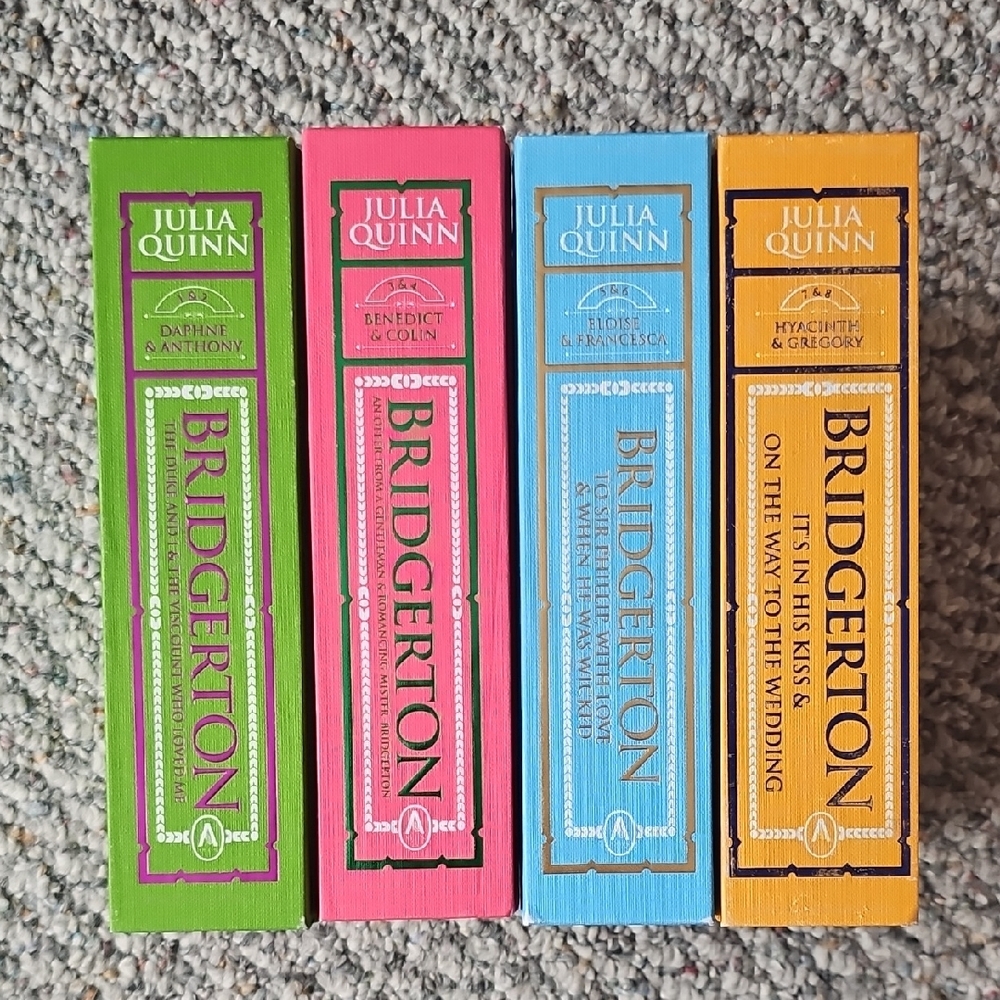 Bridgerton Book Set by Julia Quinn